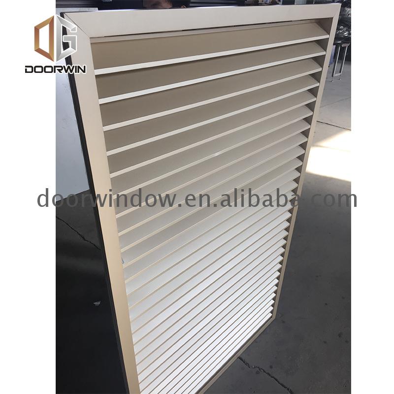 High quality aluminum shutters louver windowby Doorwin on Alibaba - Doorwin Group Windows & Doors