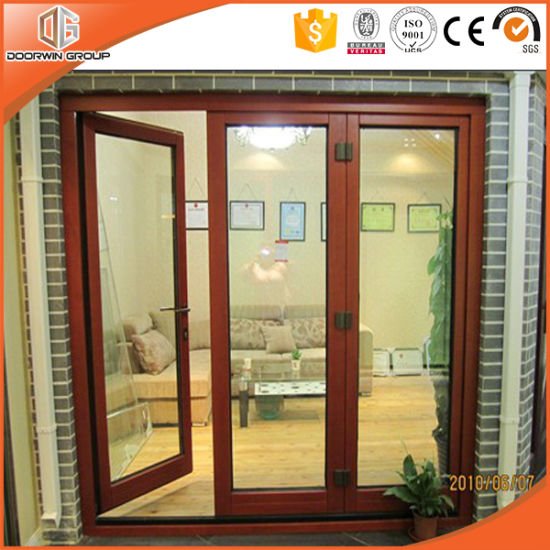 High Quality Aluminum Wood French Hinged Patio Door - China French Patio Door, Hinged Patio Door - Doorwin Group Windows & Doors