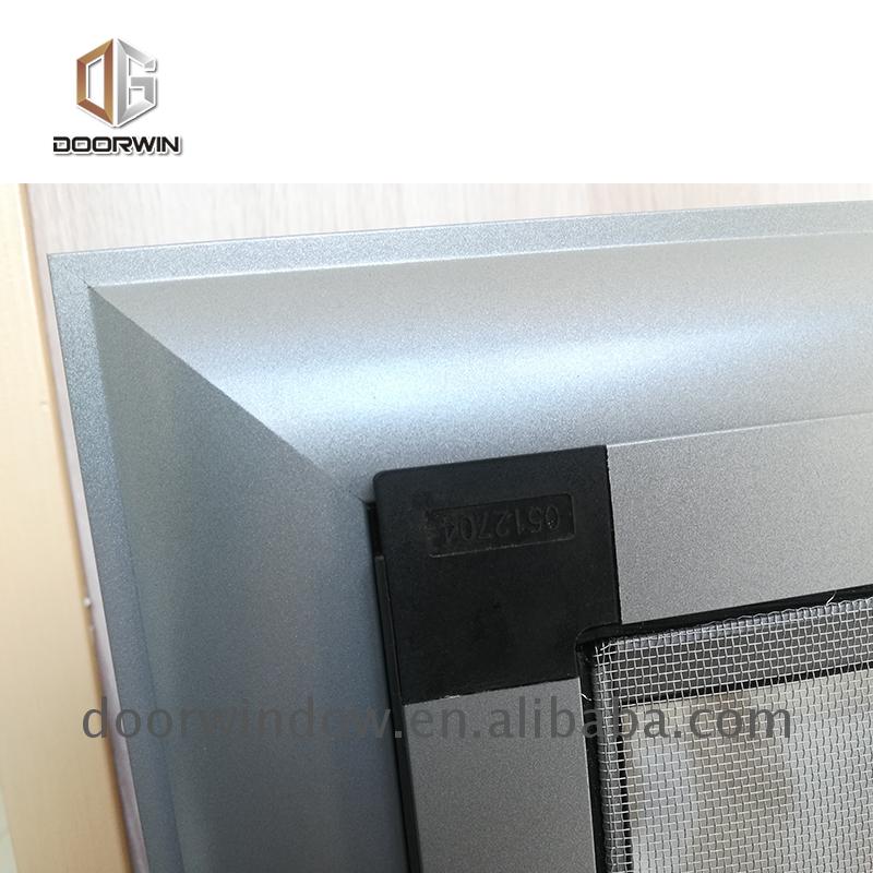 High quality double horizontal sliding windows glazed aluminium - Doorwin Group Windows & Doors