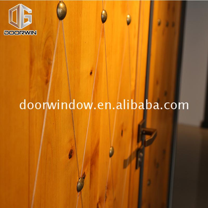 High quality double security doors door wood panel - Doorwin Group Windows & Doors