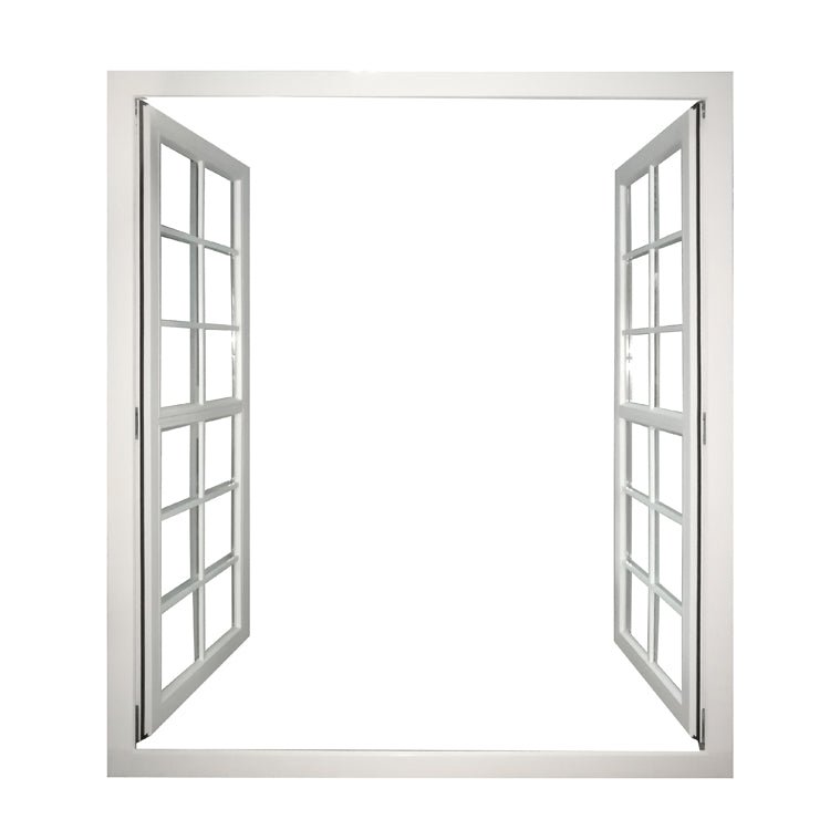 High quality french window with side panels 30 x 58 glass for house - Doorwin Group Windows & Doors