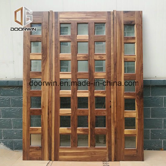 High Quality Glass Barn Door with Grille Design - China Glass Barn Door, Barn Door with Glass - Doorwin Group Windows & Doors