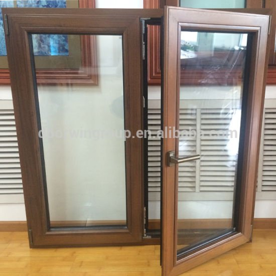 High Quality Low-E Glass Tilt and Turn Window with Roto Hardware Made of Wood and Aluminium - China Tilt and Turn Window Hardware Roto, Wood Aluminum - Doorwin Group Windows & Doors