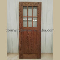 High Quality Wholesale Custom Cheap sliding barn door cost slab entry with glass - Doorwin Group Windows & Doors