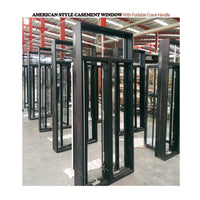 Hight Quality push window out casement windows prices price of aluminium in nigeria - Doorwin Group Windows & Doors