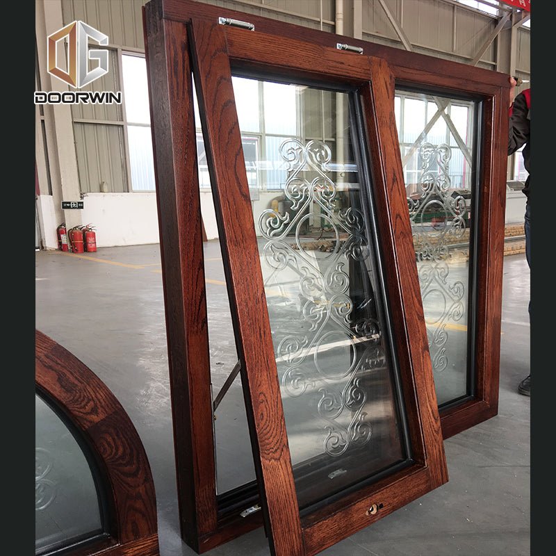 Hight Quality transom window decor timber awning windows price stained glass arch - Doorwin Group Windows & Doors