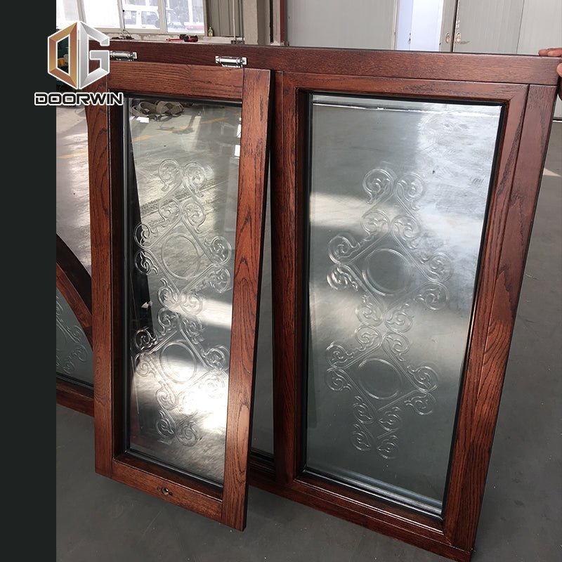 Hight Quality transom window decor timber awning windows price stained glass arch - Doorwin Group Windows & Doors