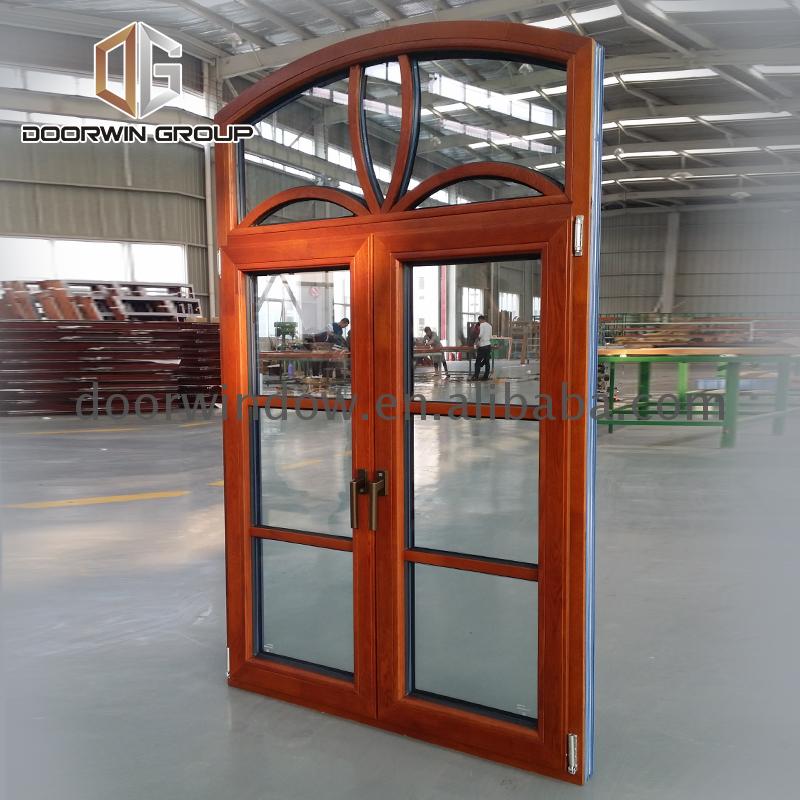 Horizontal open round window factory made aluminium diy - Doorwin Group Windows & Doors