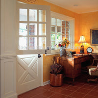 Hot sale 48 inches exterior doors wooden dutch door with hardwareby Doorwin - Doorwin Group Windows & Doors