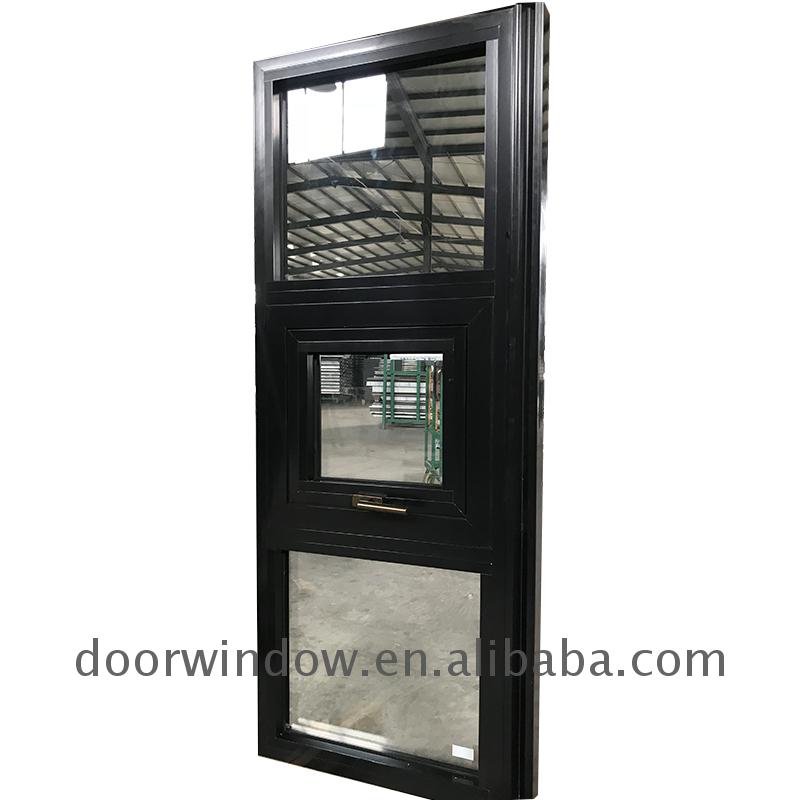 Hot Sale burglar proofing for aluminium windows black exterior house - Doorwin Group Windows & Doors