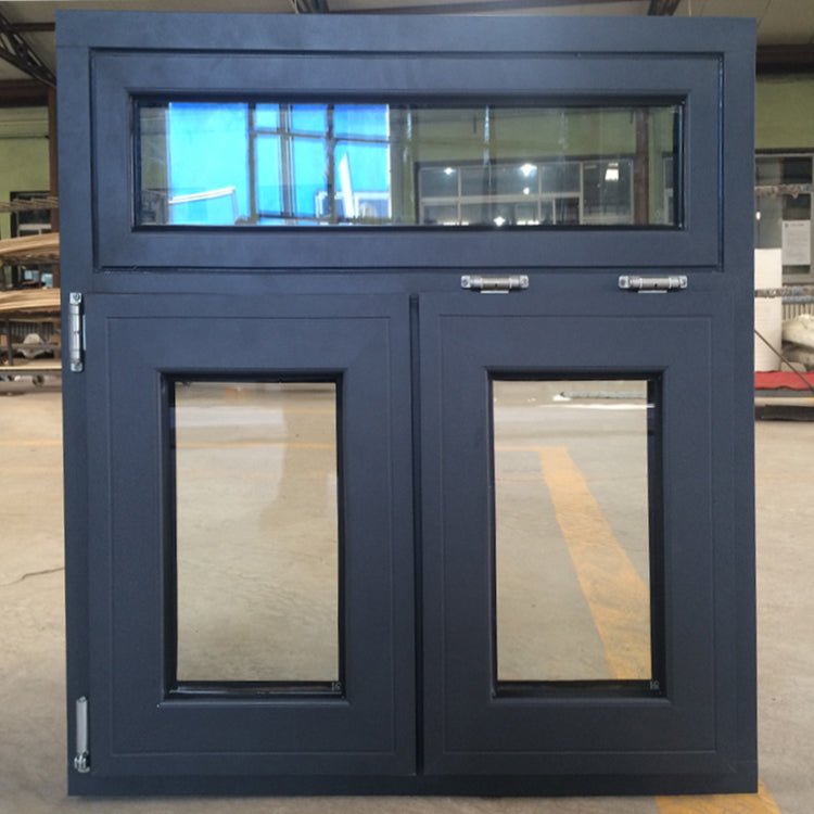 Hot Sale decowood aluminium windows decorative wooden window inserts dark wood - Doorwin Group Windows & Doors