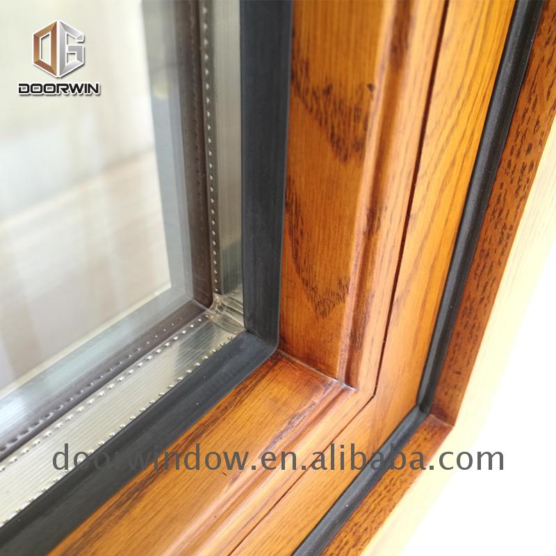 Hot Sale european style glass replacement casement windows double sash window panel - Doorwin Group Windows & Doors