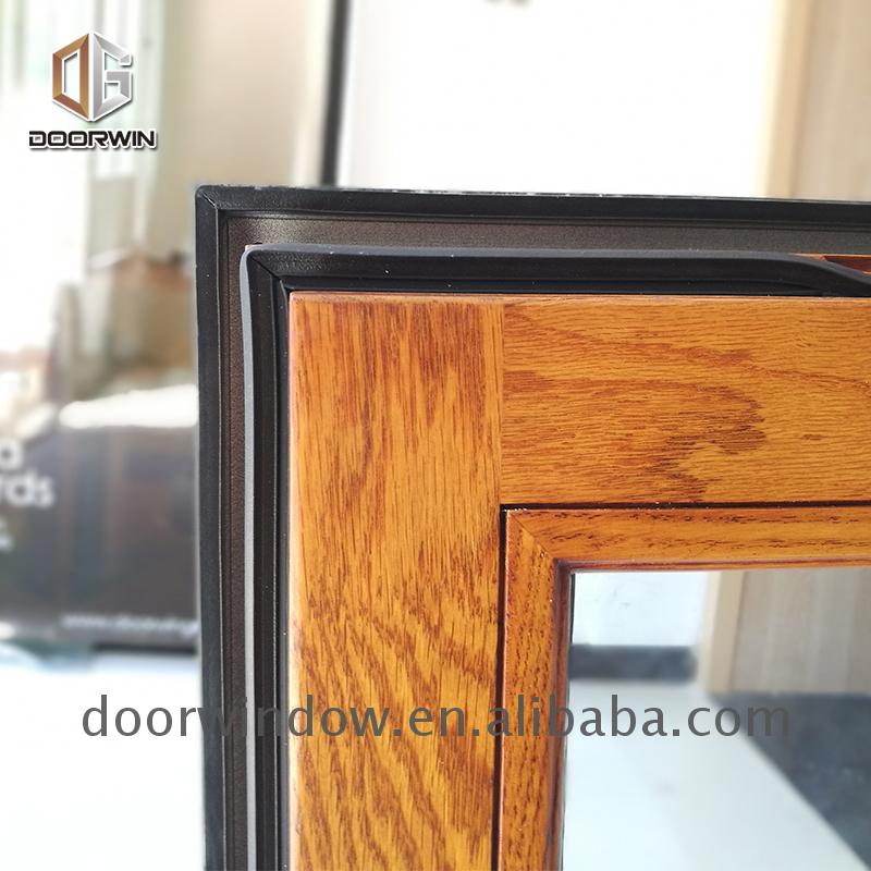 Hot Sale european style glass replacement casement windows double sash window panel - Doorwin Group Windows & Doors