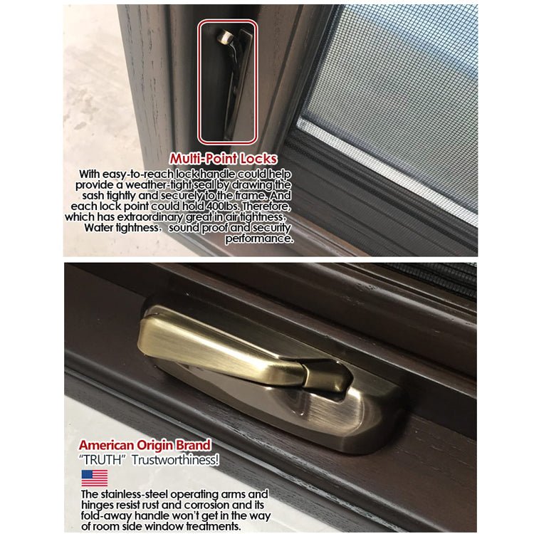 Hot sale factory direct aluminum crank windows window casement - Doorwin Group Windows & Doors