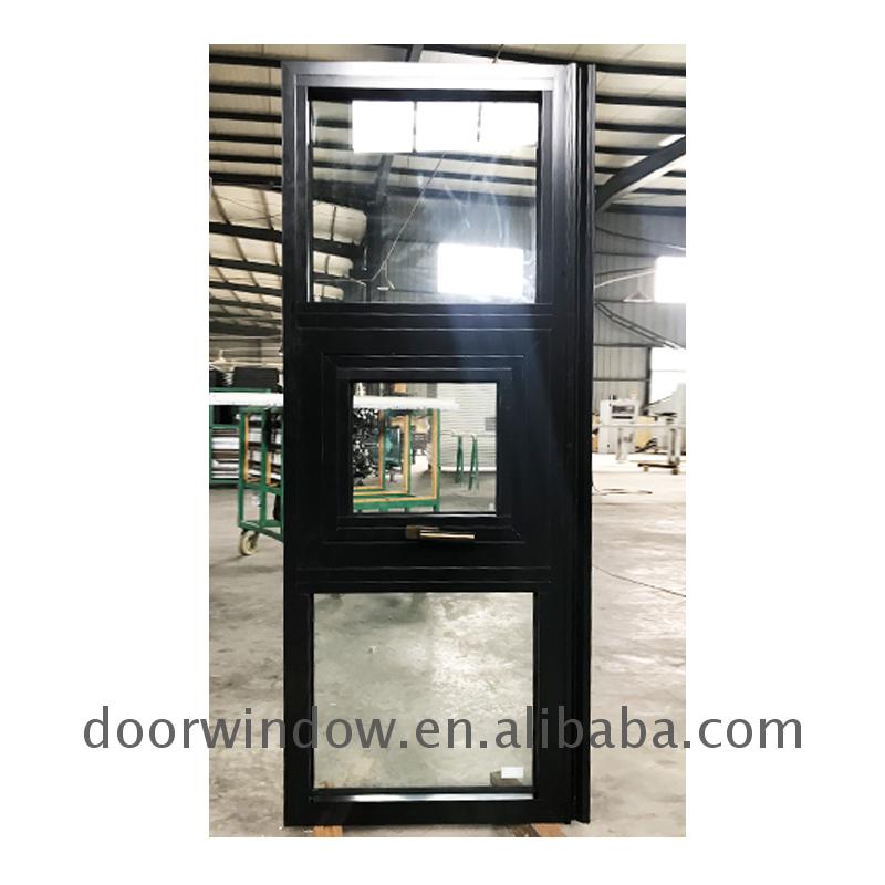 Hot sale factory direct black aluminium window frames best thermal windows benefits of thermally broken - Doorwin Group Windows & Doors