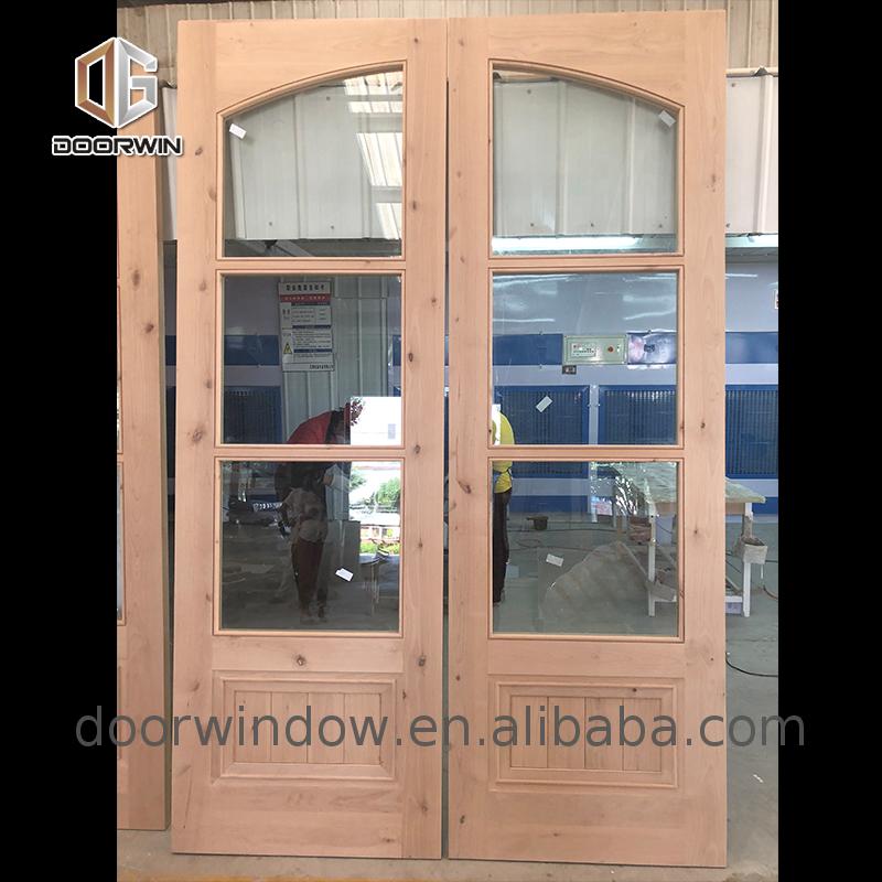 Hot Sale half glass interior door inner doors frosted french - Doorwin Group Windows & Doors