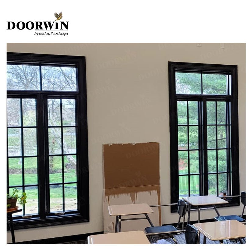 Hot sale In American certified aluminum clad oak crank casement windows by Doorwin - Doorwin Group Windows & Doors