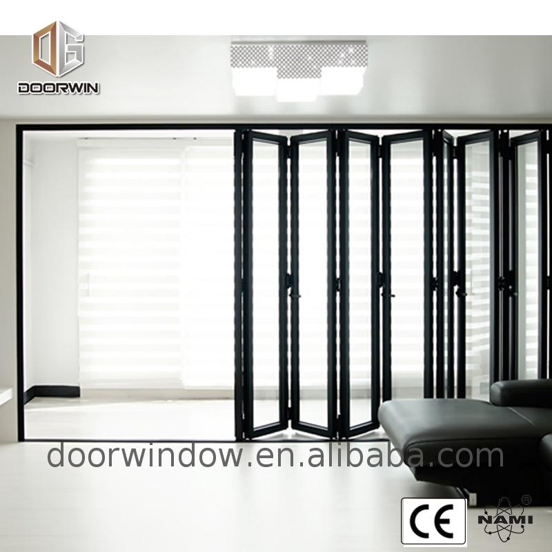 Hot Sale powder coated aluminium bifold doors plain origin prices - Doorwin Group Windows & Doors