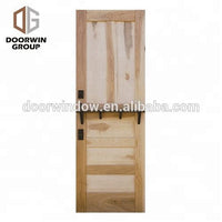 hot sell usa hand carved teak wood doors exterior front doors knotty alder pine larch single entrance wood door entry by Doorwin - Doorwin Group Windows & Doors