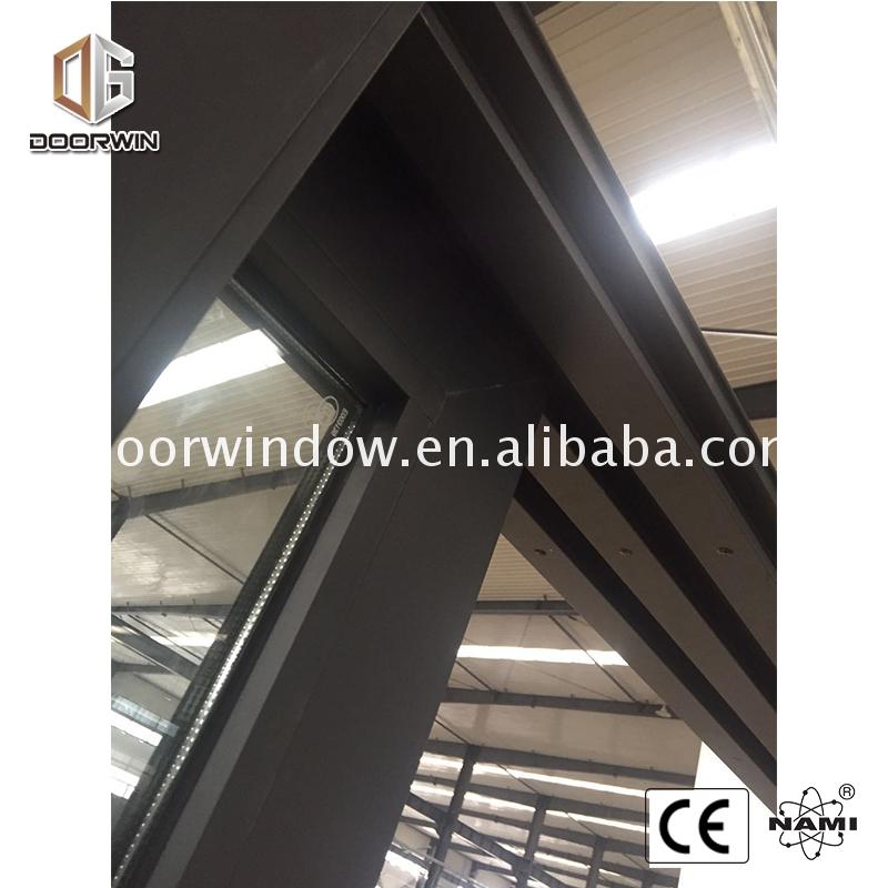 Hot selling frosted glass bathroom door manufacturers frameless aluminium doors - Doorwin Group Windows & Doors