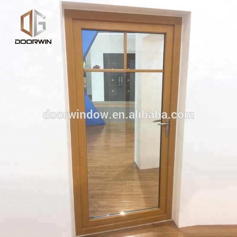 Hot selling products used commercial glass entry door tempered office glass door by Doorwin on Alibaba - Doorwin Group Windows & Doors