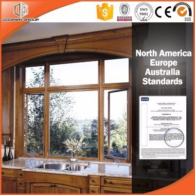 Install Easily Popular Aluminum-Clad Wood Window with Oak Wood Glass Window - China Aluminum Window, Window - Doorwin Group Windows & Doors