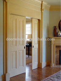 Interior curved wooden door soft close door sliding pocket door from Doorwin by Doorwin - Doorwin Group Windows & Doors
