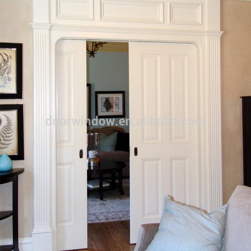Interior curved wooden door soft close door sliding pocket door from Doorwin by Doorwin - Doorwin Group Windows & Doors