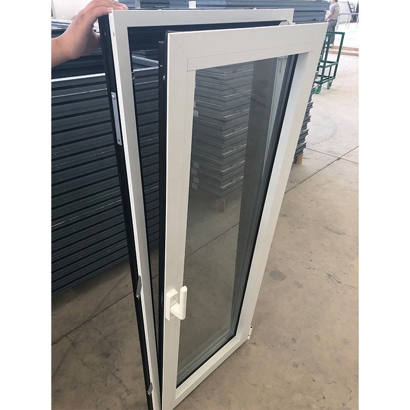 interior white exterior black Doors and windows aluminum commercial window frames by Doorwin - Doorwin Group Windows & Doors
