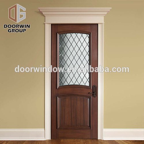 Interior wood door panel inserts swinging doors sliding barn with glass by Doorwin on Alibaba - Doorwin Group Windows & Doors