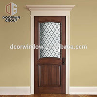 Interior wood door panel inserts swinging doors sliding barn with glass by Doorwin on Alibaba - Doorwin Group Windows & Doors