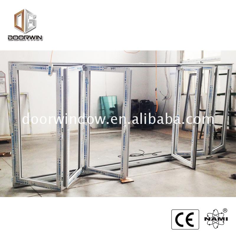 L bathroom folding doors interior used aluminum window and door partition aluminium glass bi-fold - Doorwin Group Windows & Doors