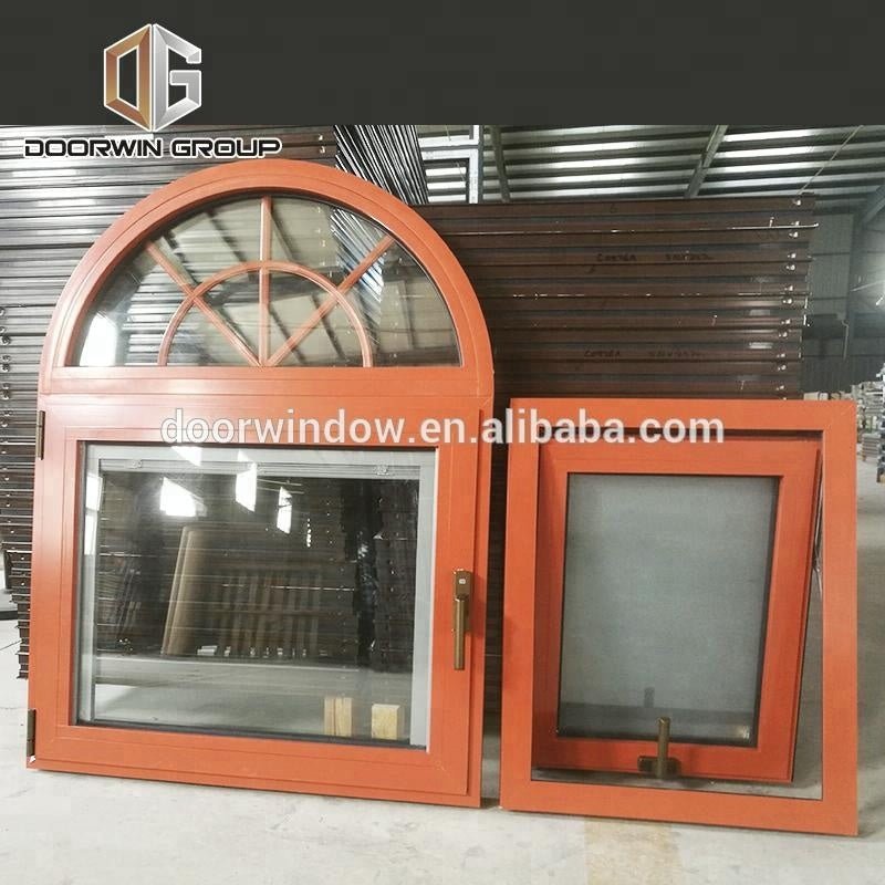 Large glass windows commercial window price awning window with frosted glass by Doorwin - Doorwin Group Windows & Doors