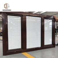 Large glass windows house window louvers by Doorwin on Alibaba - Doorwin Group Windows & Doors