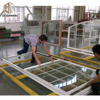 Large high quality top hung window with chemically toughened glass by Doorwin - Doorwin Group Windows & Doors