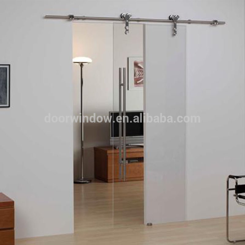 Large sliding glass tempered glass front door for living room by Doorwin - Doorwin Group Windows & Doors