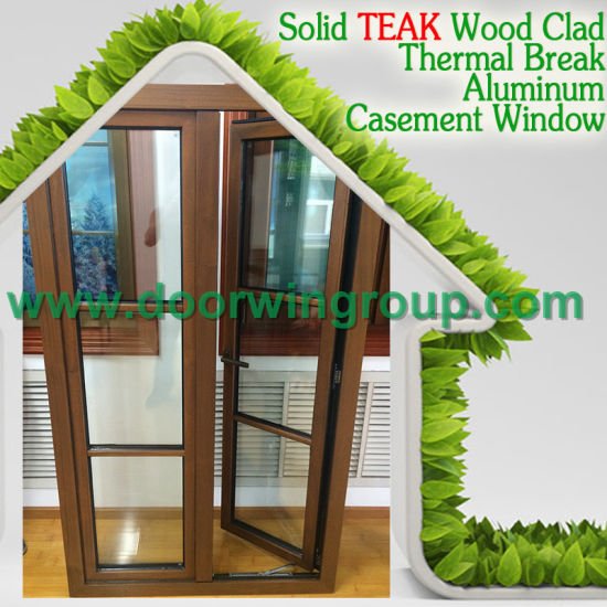 Latest Design Aluminum Wood Window, Wood Aluminum Tilt/Awning/Hopper Window with Full Divided Light Grille - China Window, Aluminum Window - Doorwin Group Windows & Doors