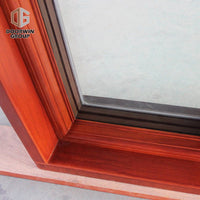 Latest window grill design aluminium wood frame fixed panel window by Doorwin on Alibaba - Doorwin Group Windows & Doors