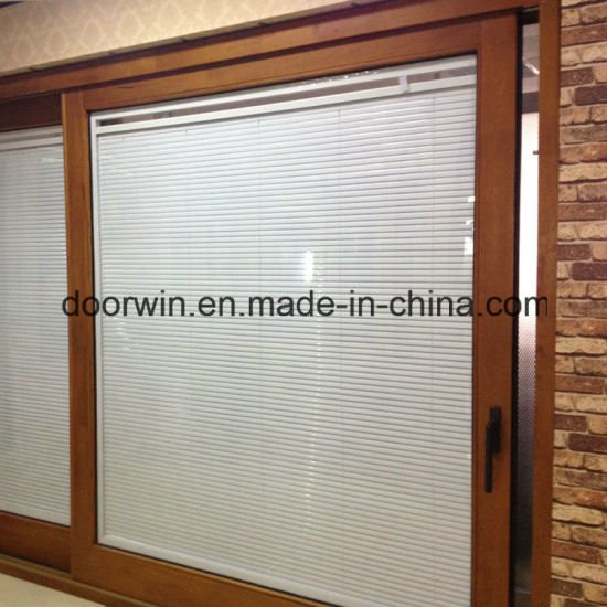 Lift and Slide Door with Fixed Sash, Customized Size Solid Wood Clad Thermail Break Aluminum Lift & Sliding Door - China Wood Door, Solid Wood Door - Doorwin Group Windows & Doors