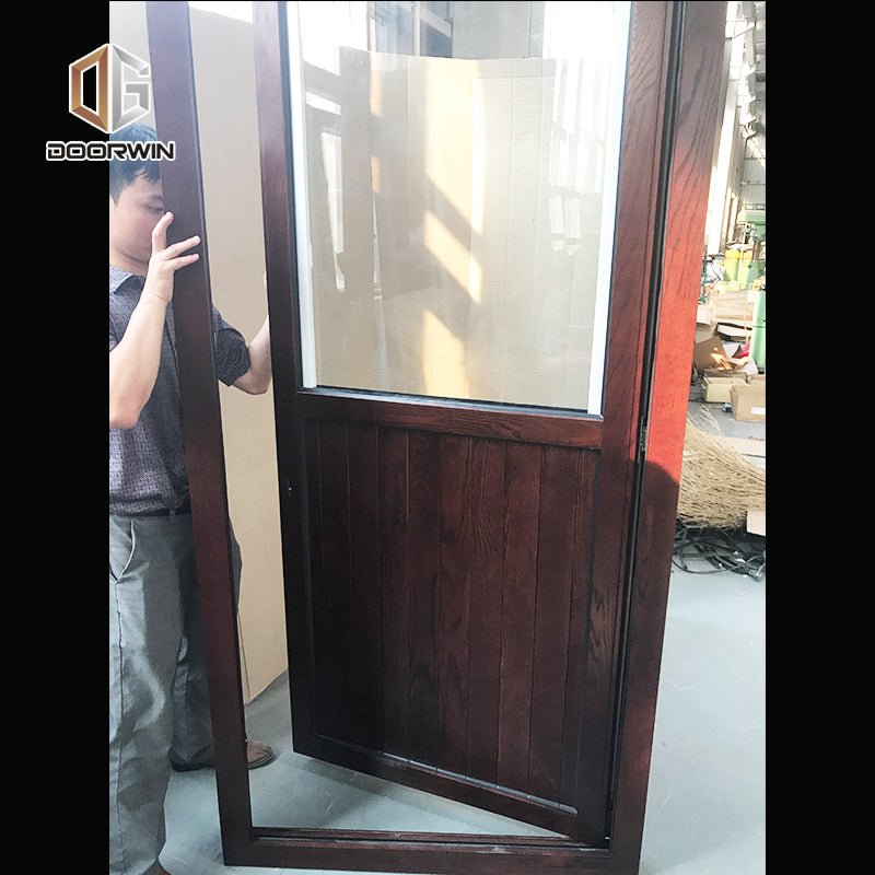 Louvered storm door louvered french doors louvered door exterior by Doorwin on Alibaba - Doorwin Group Windows & Doors