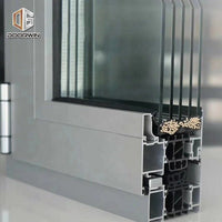 Low-e tempered glass aluminium tilt and turn window laminated glass inward swing window by Doorwin - Doorwin Group Windows & Doors