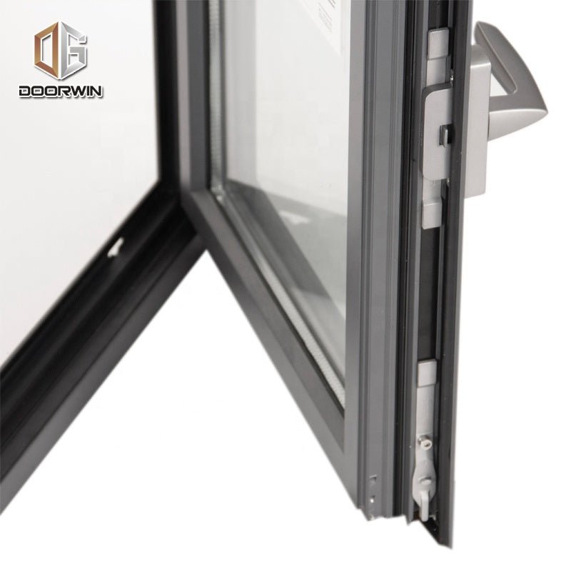 Low-e tempered glass aluminium tilt and turn window laminated glass inward swing window by Doorwin - Doorwin Group Windows & Doors
