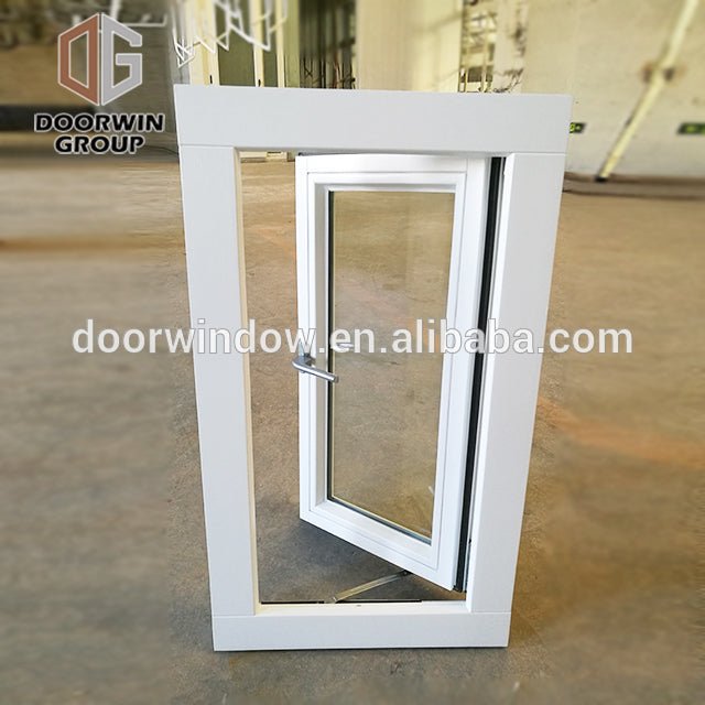 Low-e tempered glass awning window low price high quality moisture proof windows america style - Doorwin Group Windows & Doors