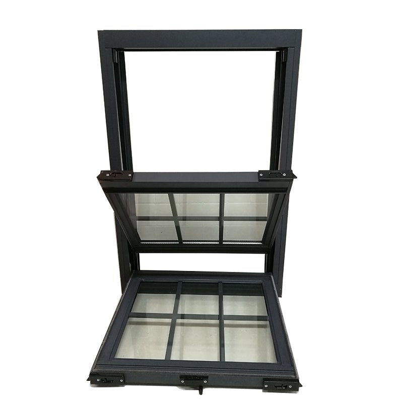 Low moq grey aluminium windows window frames fin & doors - Doorwin Group Windows & Doors