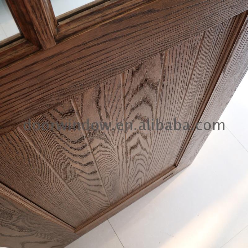 Low price solid oak internal doors with glass door small barn - Doorwin Group Windows & Doors