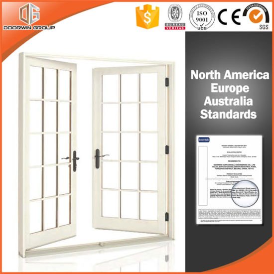 Luxurious Solid Wood Sliding Windows and Doors, Aluminum Clading Solid Wood Double Glazing Hinged Door - China Wood Door, Solid Wood Door - Doorwin Group Windows & Doors