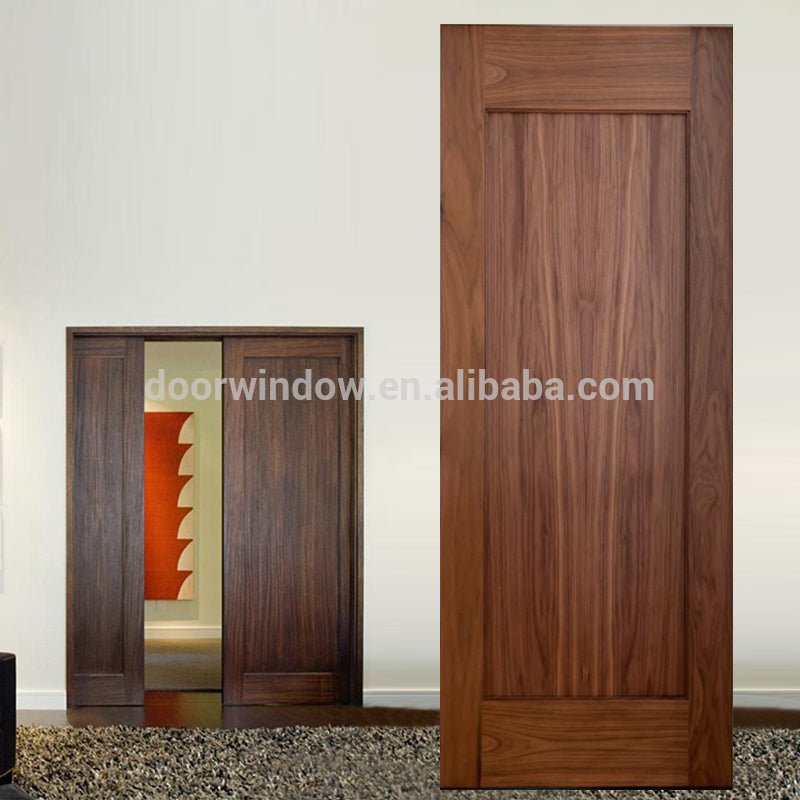 luxury interior wood door concealing sliding pocket door with invisible track by Doorwin - Doorwin Group Windows & Doors