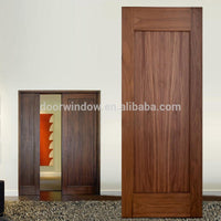 luxury interior wood door concealing sliding pocket door with invisible track by Doorwin - Doorwin Group Windows & Doors