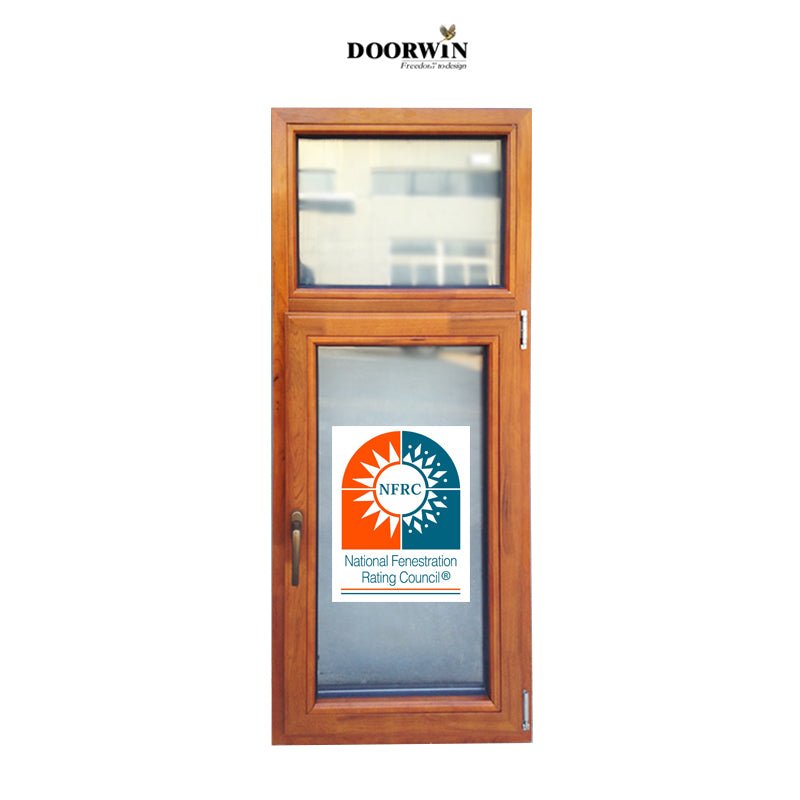 Made in China Latest Design Inside Open Aluminum Clad Wood 3 Glass Solid Wooden Tilt And Turn Casement Windows - Doorwin Group Windows & Doors