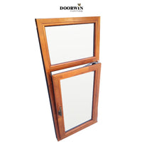 Made in China Latest Design Inside Open Aluminum Clad Wood 3 Glass Solid Wooden Tilt And Turn Casement Windows DOORWIN ELEVATE SERIES - Doorwin Group Windows & Doors